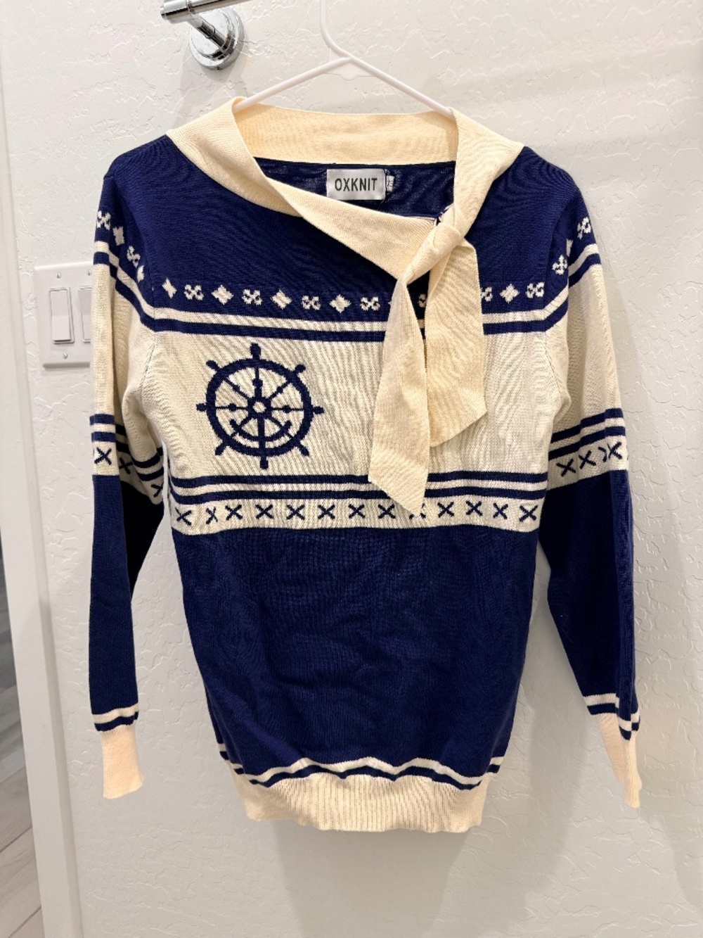 OXNIT sailor themed shirt
